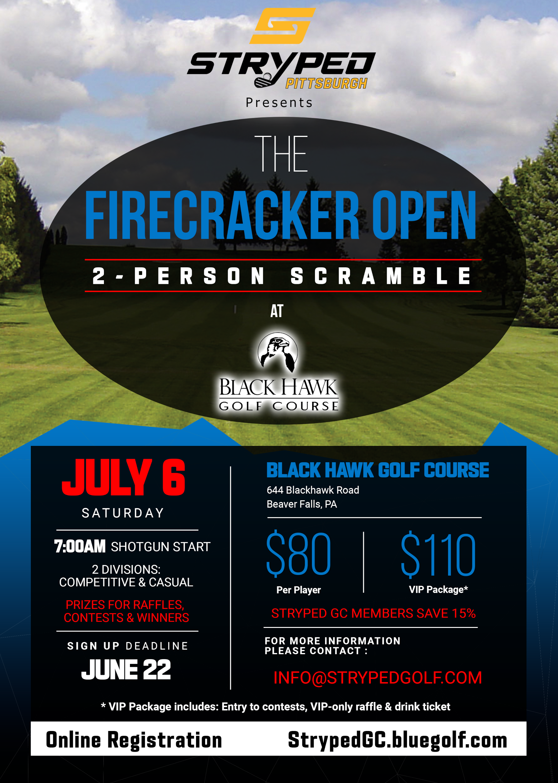 Black Hawk Golf Course | Event Calendar - (May 2024) Black Hawk Golf Course Event Calendar – (May 2024) BHGC (July 6th, 2024) The Firecracker Open At Black Hawk Tournament (Event / Flyer)